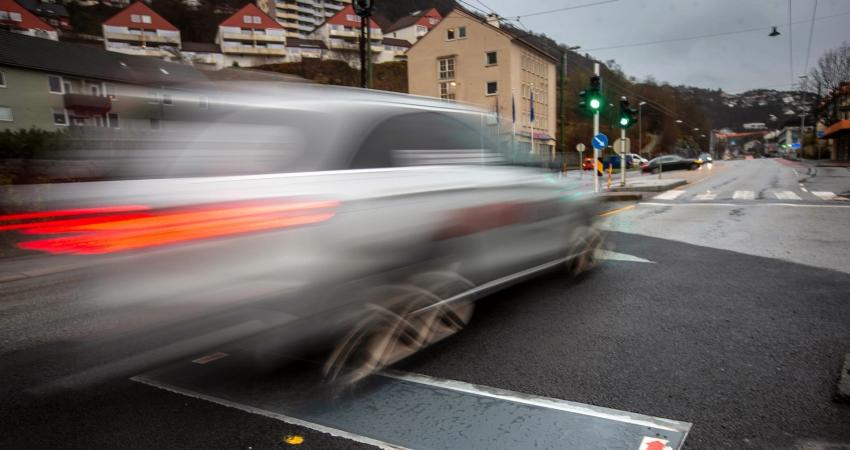 Speeding traffic control radar Actibump  (image credit: Björn Erik Larsen | Bergens tidende)