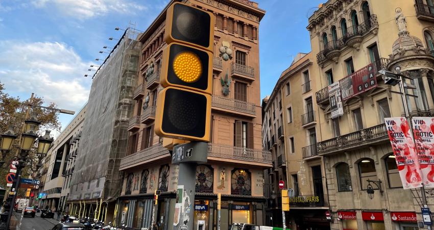 Barcelona Ramblas traffic innovation urban mobility (© ITS International)