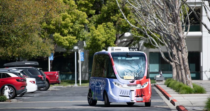 Autonomous shuttles California mobility shared options innovation