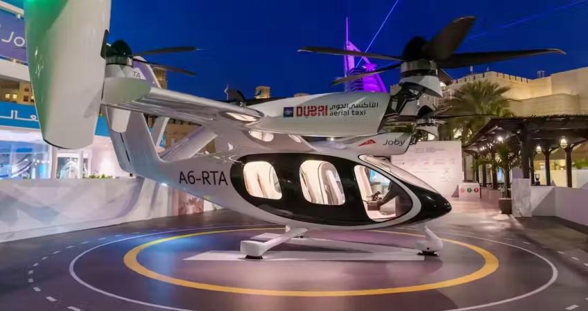 Air taxi Dubai urban air mobility (image: Joby Aviation)