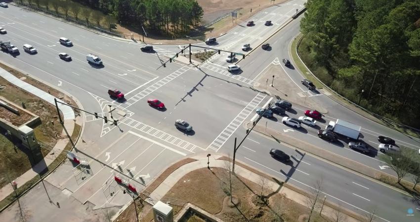 Intersection Alpharetta road safety connectivity