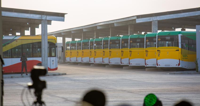 Senegal Africa bus rapid transit payment Kuba 