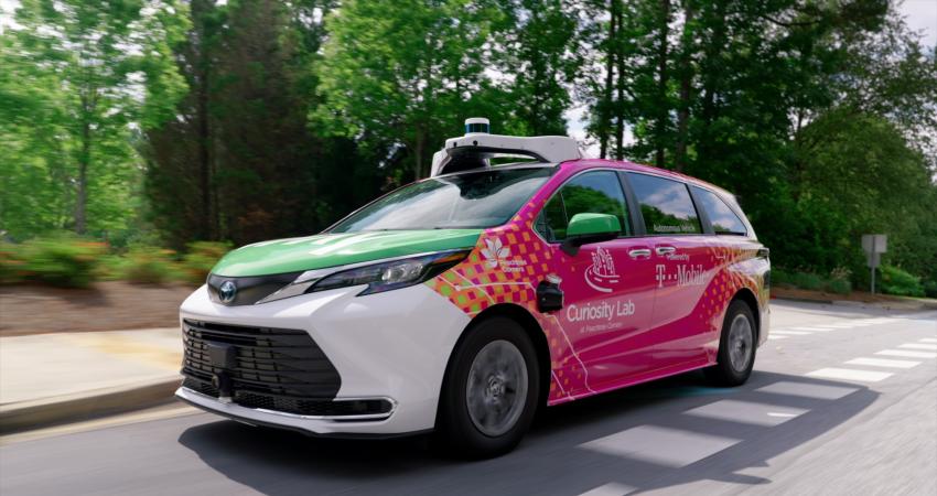 On-demand ride-share Peachtree Corners (image: May Mobility)