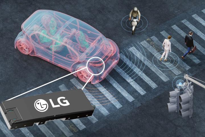 Vehicle to Everything technology V2X V2V V2I hackers (image: LG Electronics)