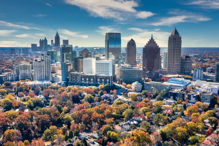 Atlanta Georgia Coca-Cola Marvel Universe Peach © Rod Gimenez | Dreamstime.com