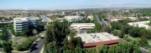 A panorama of Bakersfield 