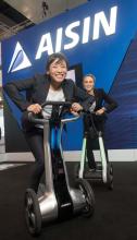 Kazue Onishi and Danielle Collis of Aisin