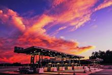 TollMiner MAIN PIC Hooksett Tolls I-93 Everett Turnpike night 1 from Bill Boynton.jpg