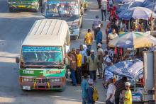 Most of the world’s population is urban, and most live in Majority World cities such as Dar es Salaam (pictured) rather than New York or Paris © WhereIsMyTransport / Imani Selemani