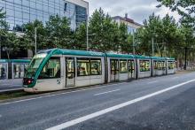 GMV fleet management system SAE-R Trambaix Trambesòs Alstom Barcelona 