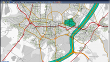 PTV Visum software city mapping digital twins