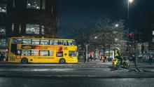 Manchester Bee Network trams bus digital twin (image: Aimsun)