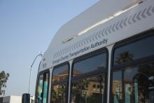 Bus rapid transit signal priority Orange California © David Tonelson | Dreamstime.com