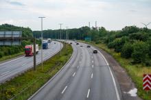 Denmark bus toll truck © Werner Lerooy | Dreamstime.com