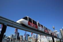 Sydney monorail downtown Aussie © Bernhard Richter | Dreamstime.com