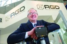 Ian Hind of AGD with the 318 detection system 